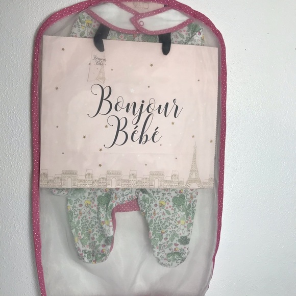 NWT BABY GIRLS’ BUNNY RABBIT 6-PIECE LAYETTE SET - Picture 9 of 11